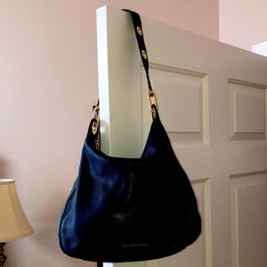 Michael Kors black satchel shoulder bag